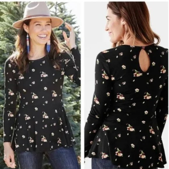 Abito Matilda Jane Per Bambina Taglia 10 | Blu Con Fiori E Pois | Manica Lunga